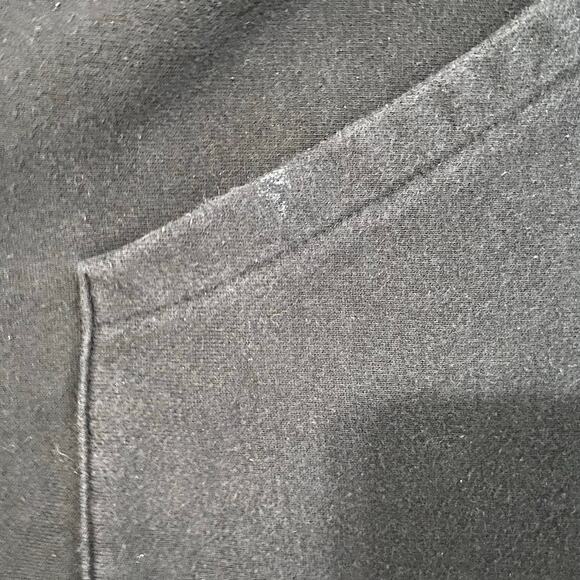 Vintage Outlooks Tribal Spider Hoodie Faded Black and Red Kangaroo Pocket* - Picture 8 of 9